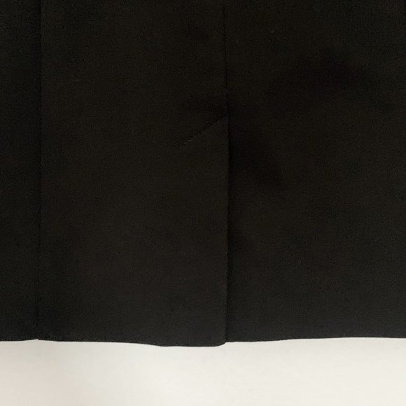 H&M Black Pencil Skirt High Waist Knee Length Size 8 - Picture 8 of 9